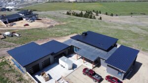 Metal Roofing installed on New Construction Home
