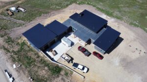 Metal Roofing installed on New Construction Home