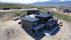 Metal Roofing installed on New Construction Home
